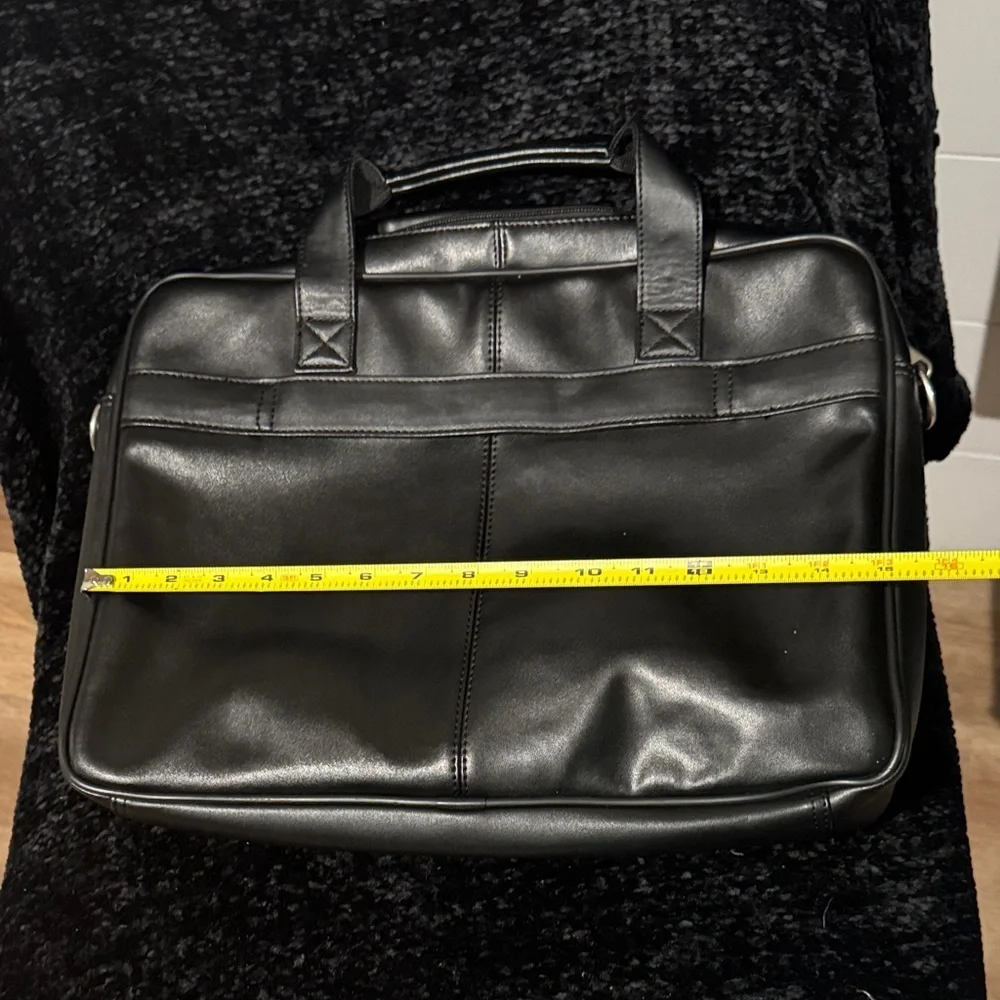 Samsonite Charcoal Leather Men's Briefcase